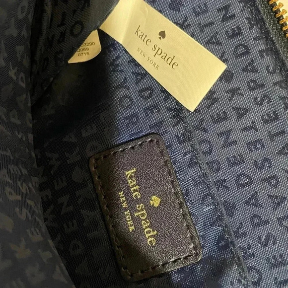 Kate spade print canvas crossbody handbag - Picture 7 of 11